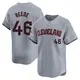 Limited Men's Tyler Beede Gray Cleveland Guardians Road Jersey